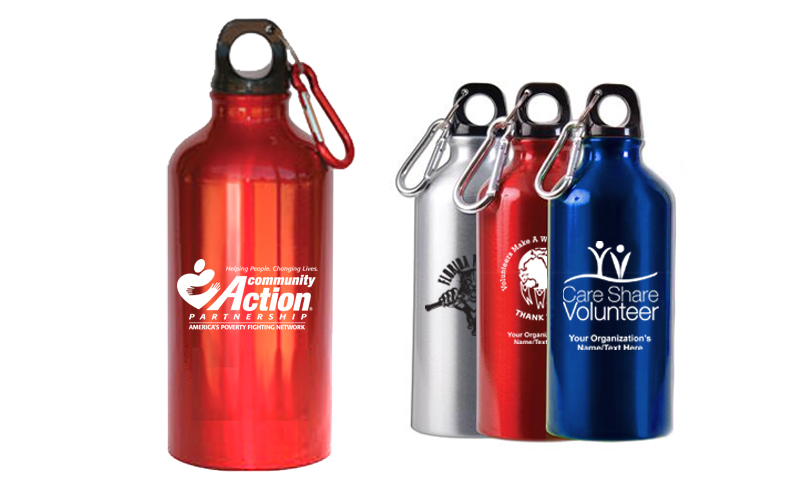 22 oz. BPA Free Aluminum BottleIncludes Carabiner Clip